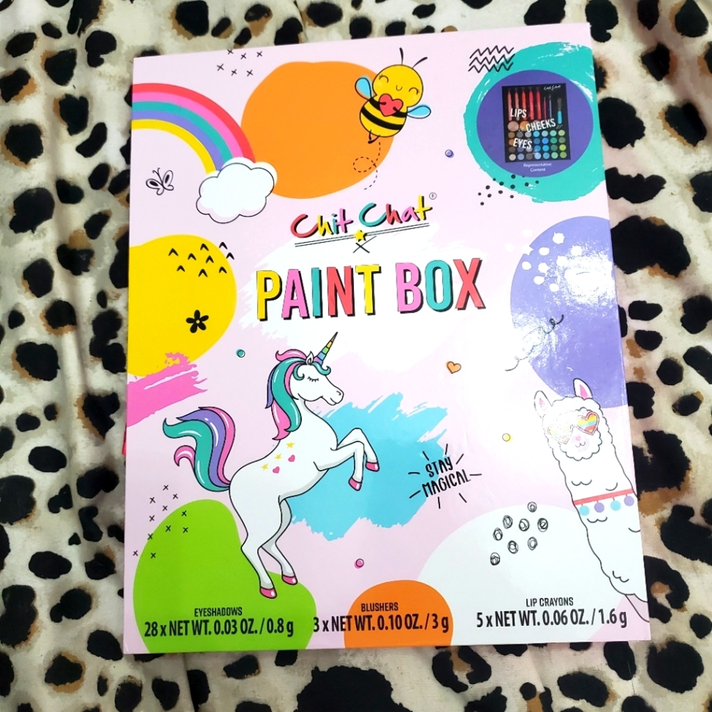New Chit Chat Paint Box Makeup Pallet